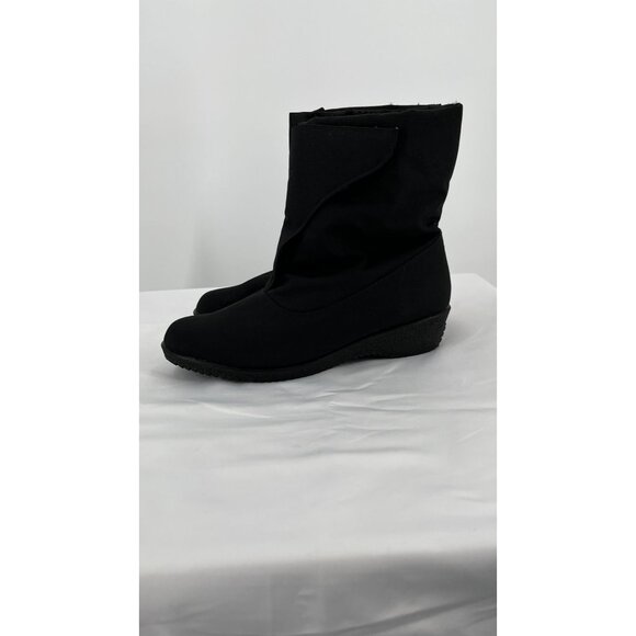 Toe Warmers Canada Mid Calf Boots Womens Sz 12 N Waterproof Insulated Hook  Loop - Picture 2 of 12